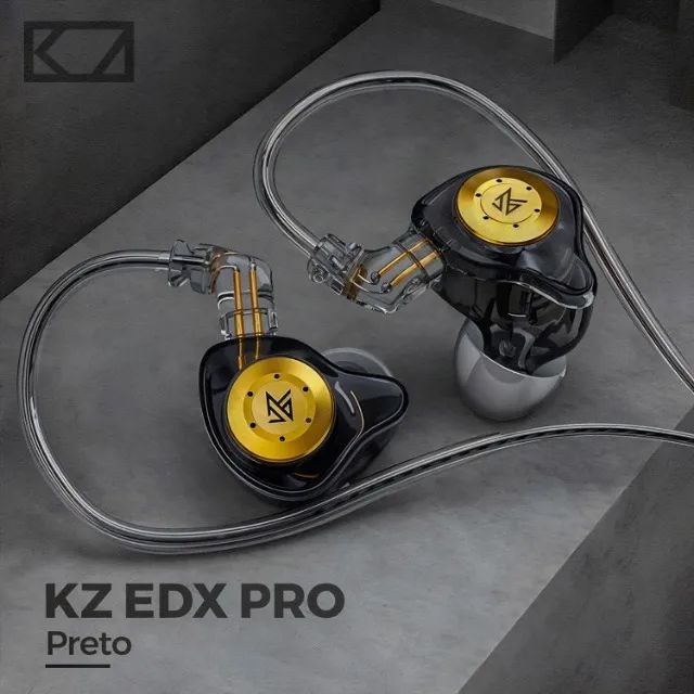 Fone de Ouvido Kz Edx Pro com Microfone Gamer Profissional Original Lacrado - Foto 5