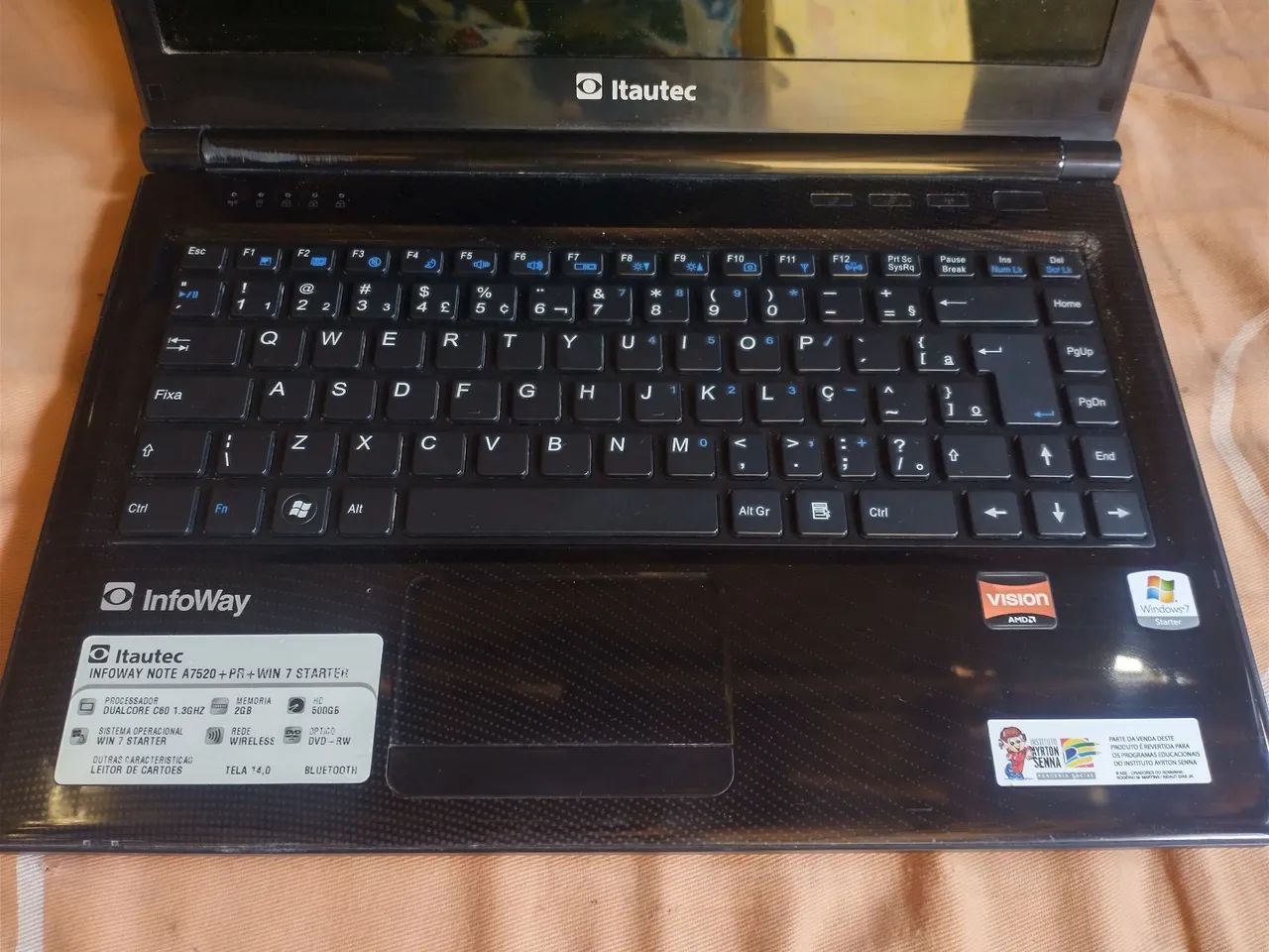 Notebook Itautec Infoway Note A7520 - Foto 2
