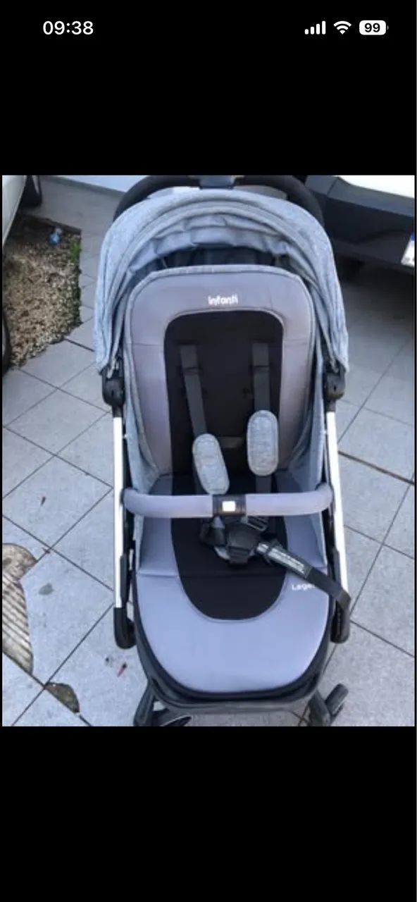 Carrinho de bebê infanti  - Foto 3