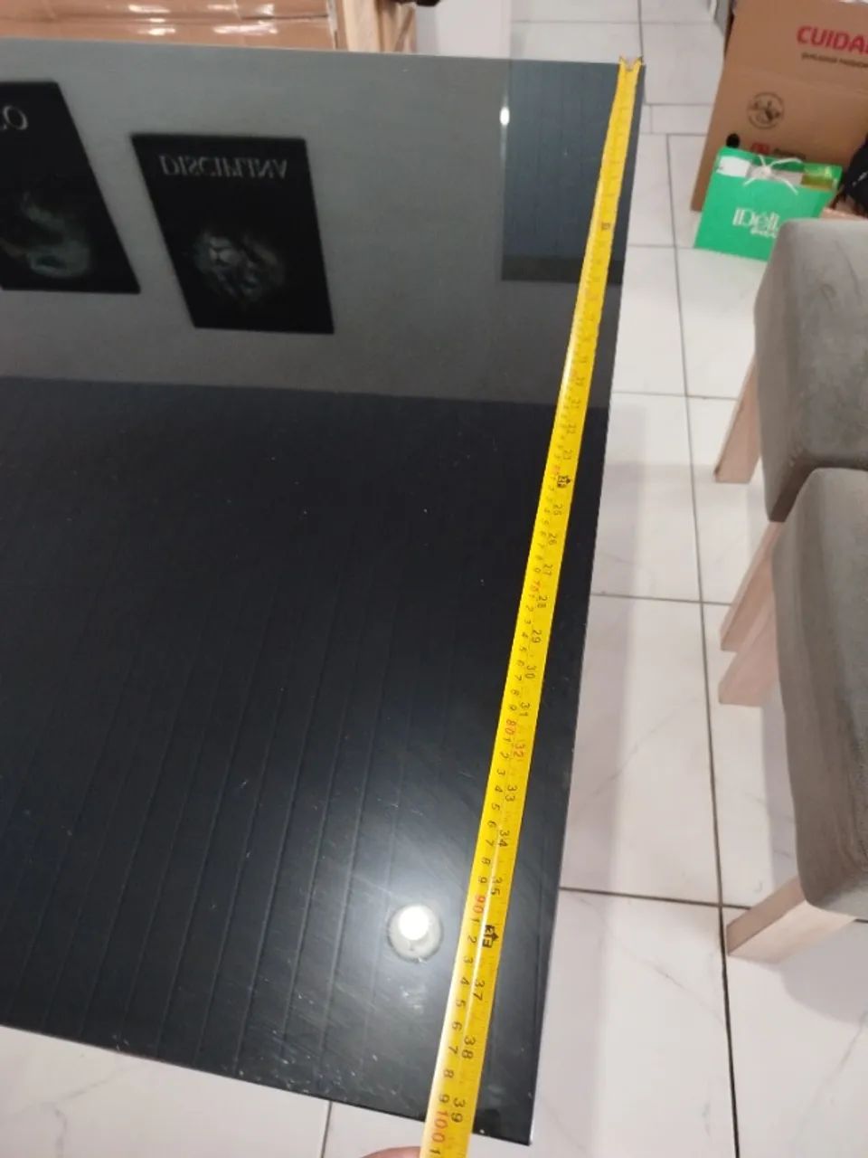Mesa de jantar 1 metro quadrado 
