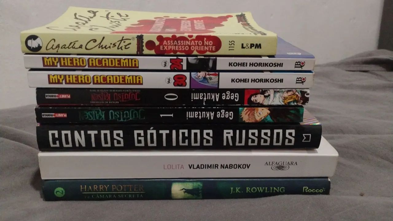 livros (e mangás)