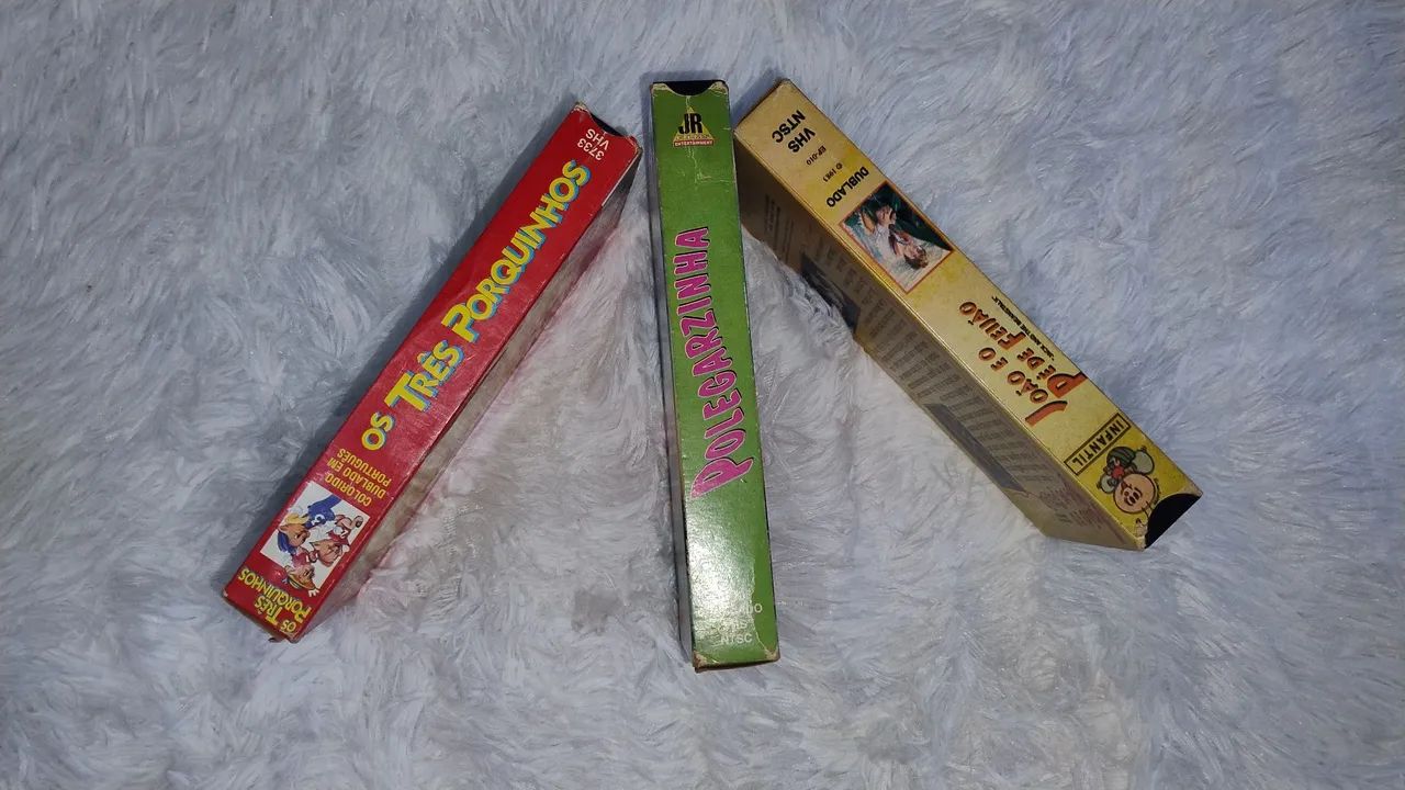 KIT 3 FITAS DE DESENHO INFANTIL  - Foto 3