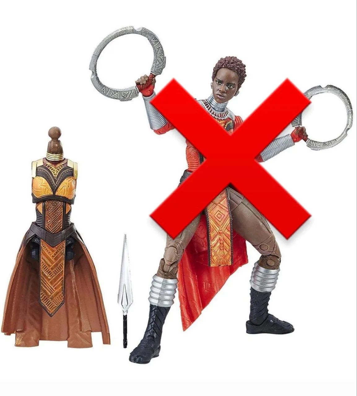 Marvel Legends Baf Tronco da Okoye  - Foto 2