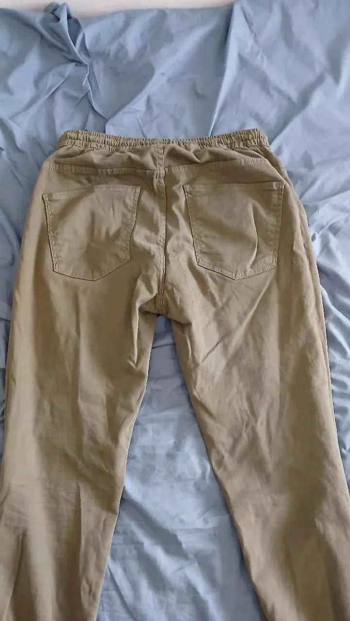 Calça jogger masculina usada - Foto 4