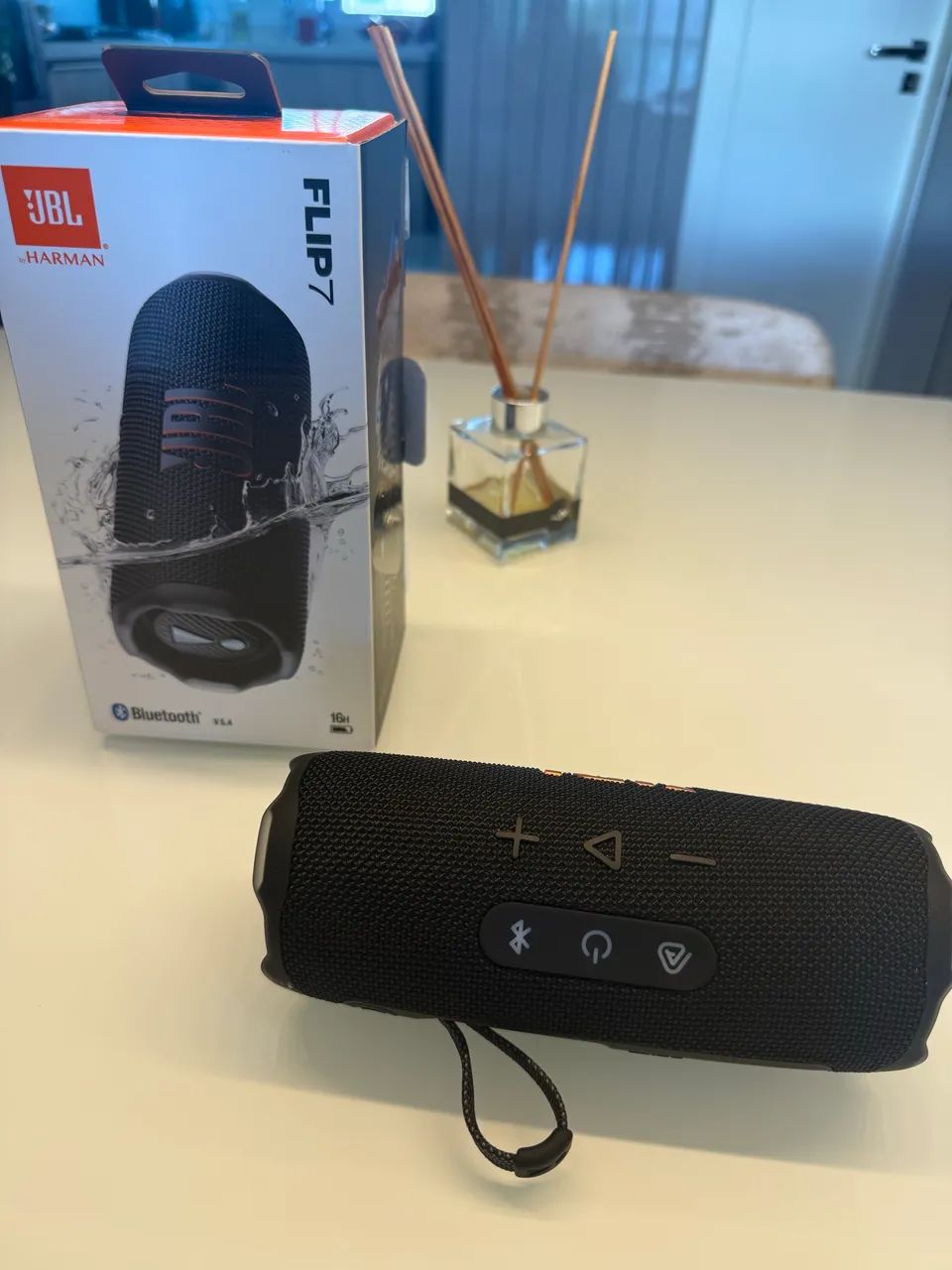 JBL Flip 7 Original Nova na Caixa Bluetooth Preta - Foto 2