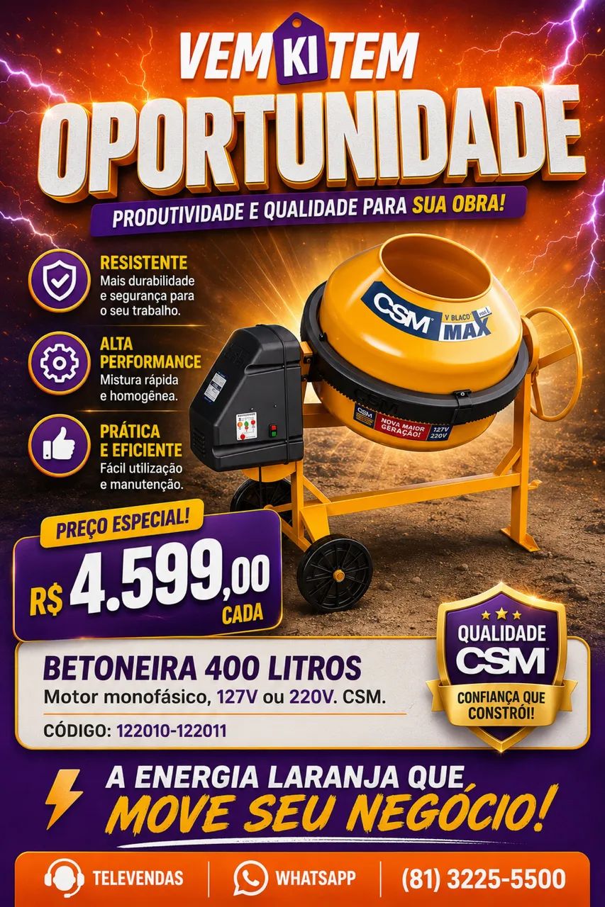 Betoneira CSM