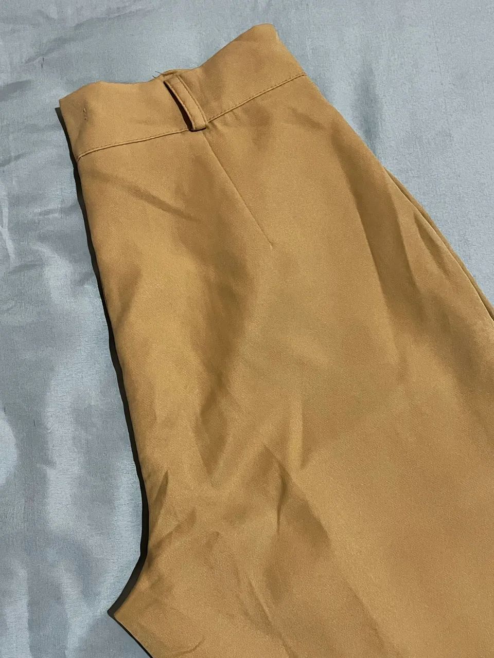 Calça de alfaiataria nude - Foto 2