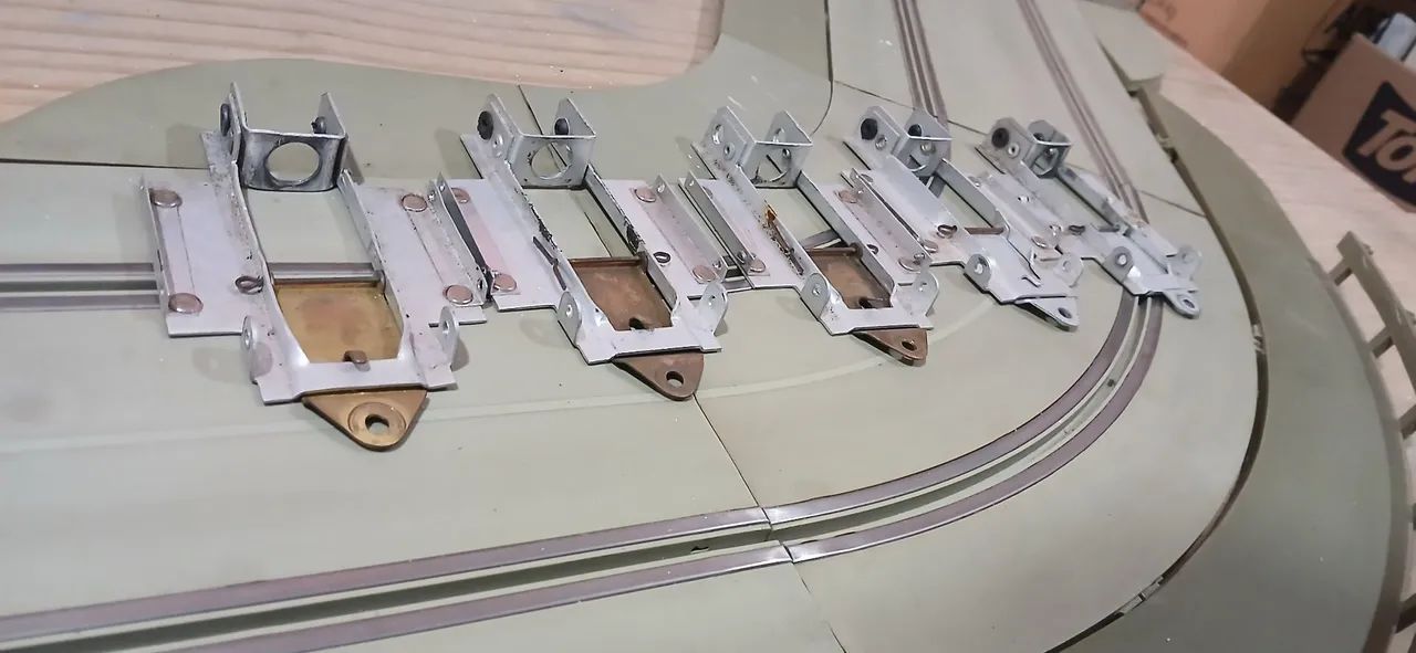Autorama Lote com 5 chassis 1/32 pra carrinho bolha - Foto 2