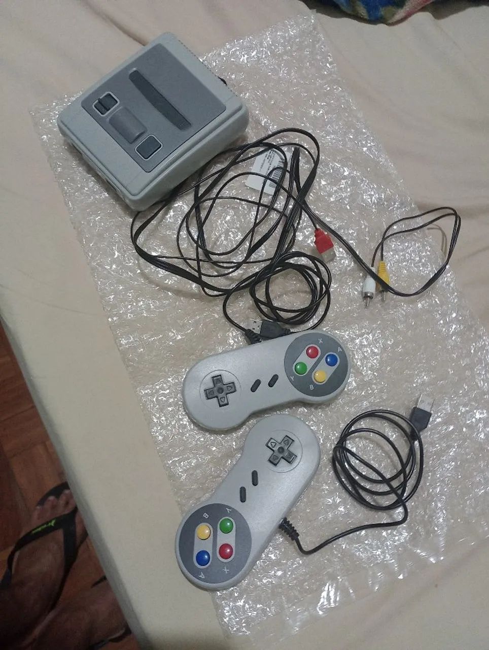 Console super mini SFC com 620 jogos videogame 8 bits - Foto 4