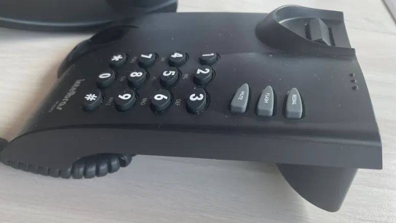 Telefone pleno preto Intelbras - Foto 3