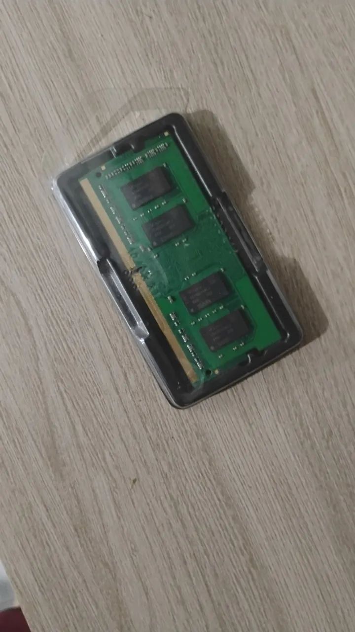 memória ram notebook 
