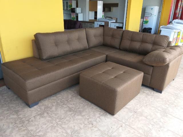 Sofa de canto diplomata o top dos top/ super confortavel e lindissimo - Foto 4