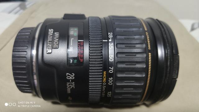 Lente Canon Ef 28mm 135 mm F/3.5-5.6 mm - Foto 5