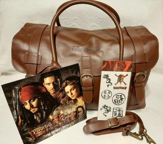 Piratas do Caribe - Bolsa estilo Baú grande - original
