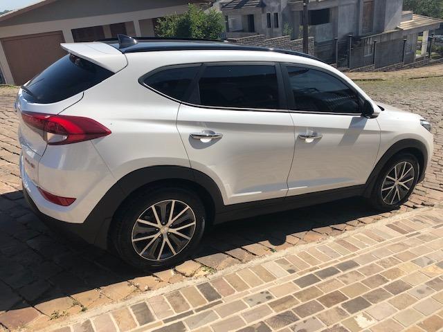 Tucson GLS B turbo 2018 - edição especial - branco pérola - Foto 4