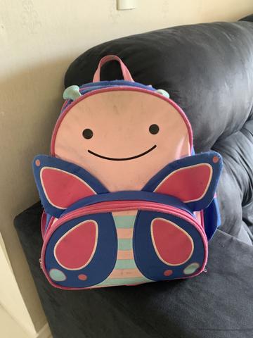 Mochila borboleta média