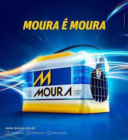 Bateria Moura 60ah por apenas 5x 70,00. Entrega e instalação gratuita
