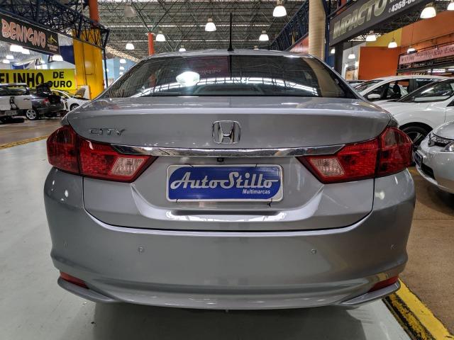 Honda City EX 1.5 Flex Prata 2017 (Automático + Baixa KM) - Foto 4