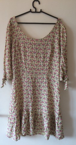 Vestido Curto Estampado (tam 42) | Novo - Foto 2