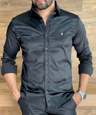 Camisas no Algodão Slim - Foto 2