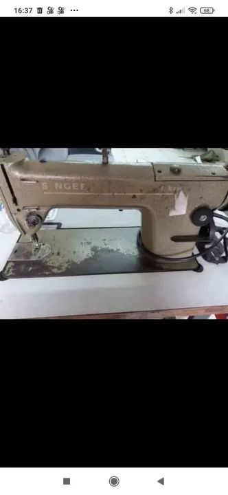 Máquina de costura reta Singer industrial - Foto 5