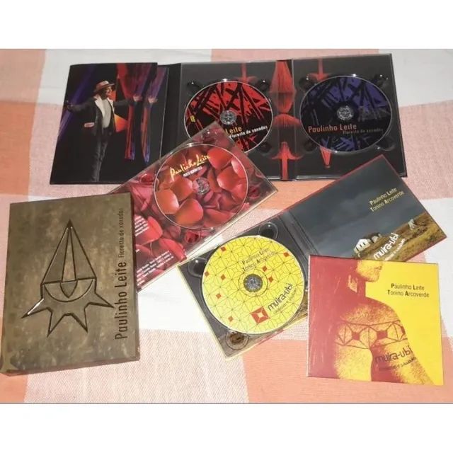 3 cds e dvd paulinho leite - Foto 2