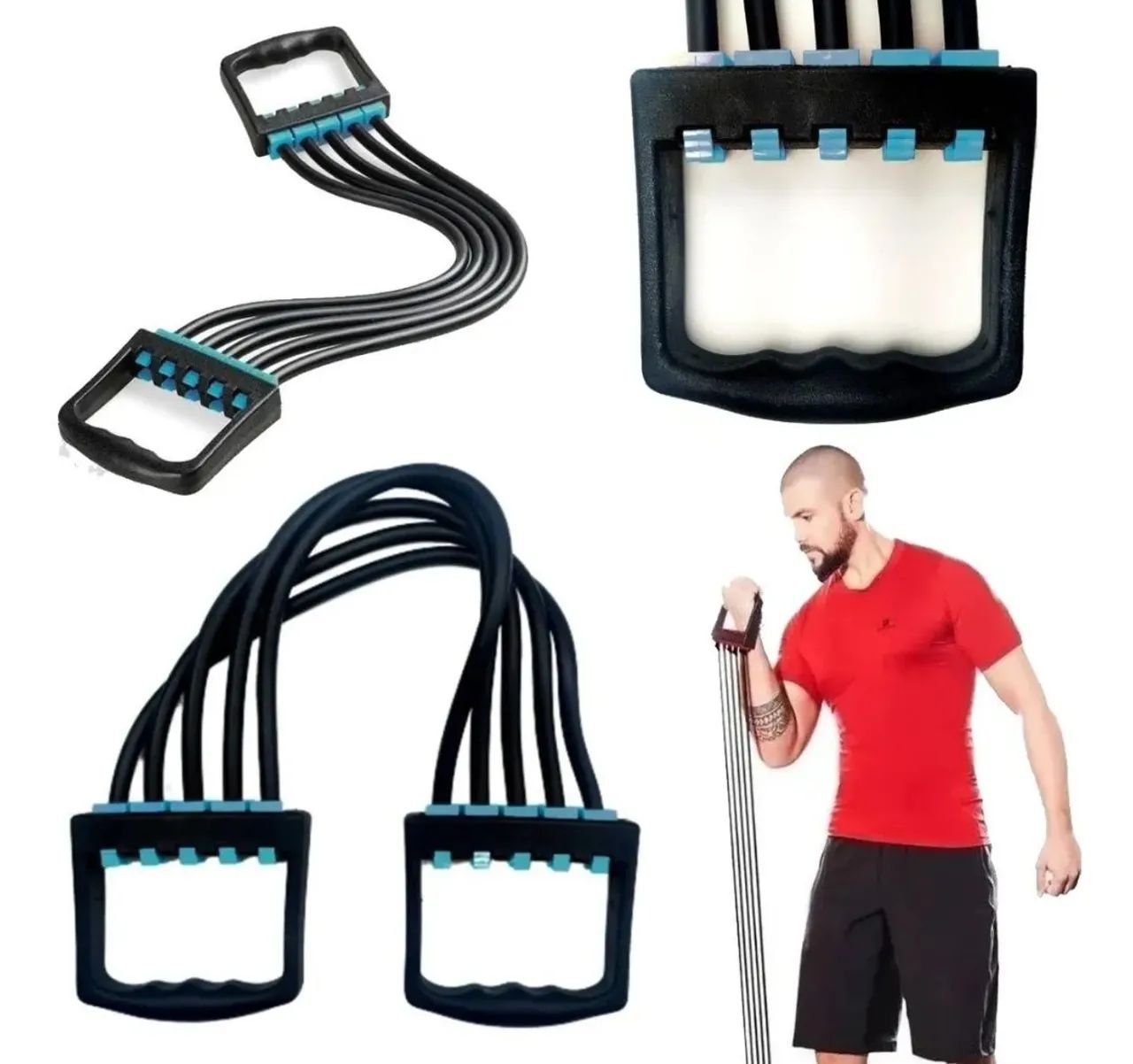 ELÁSTICO EXPANSOR PARA EXERCÍCIOS DE FORTALECIMENTO  - Foto 2