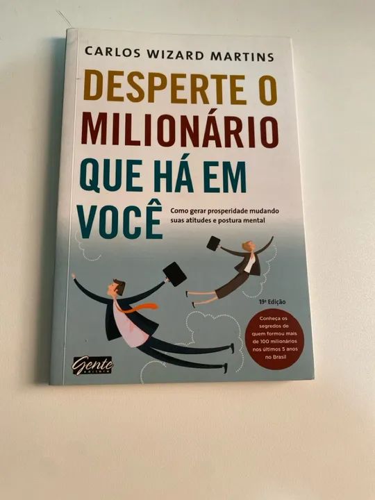 Livro desperte o milionário que há em você 