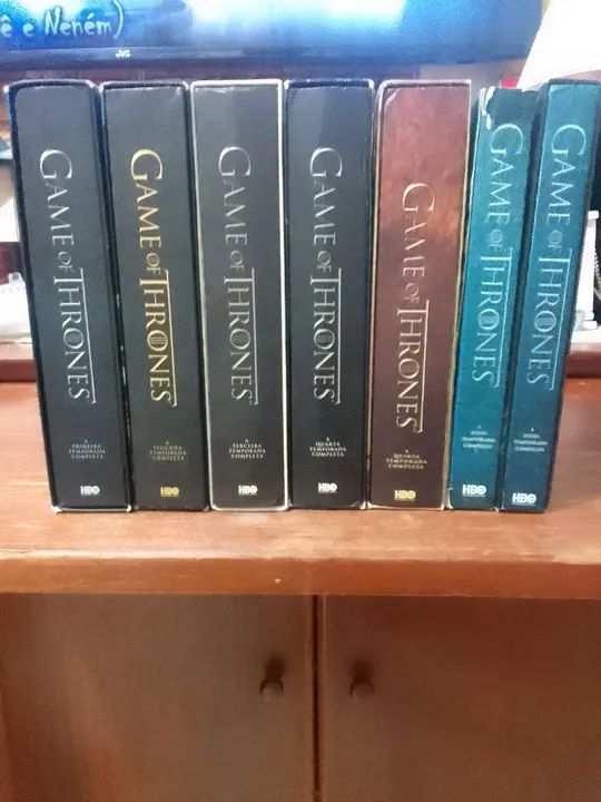 Game of Thrones - 1ª a 7ª Temporada Completa - Blu-ray para colecionador.