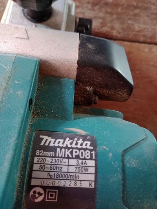 Plaina desempenadeira Makita MKP001 - Foto 6