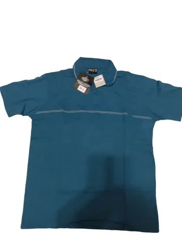 Camisa Mci Polo Masculina Algodão Azul Tamanho P Novo - Foto 2