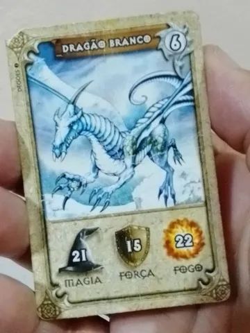 Cards Dracomania Elma Chips coleção Dragões prateados(Valor por unidade) - Foto 2