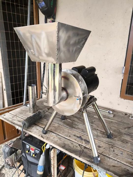 Muinho industrial p/massa de acarajé  - Foto 5