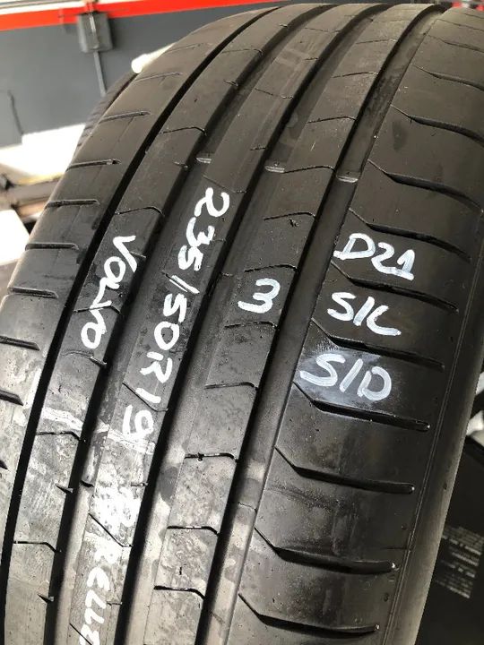 Pneu 235/50r19 Pirelli Pzero 99v New Pz4 (volvo) *usado* 3 - Foto 2