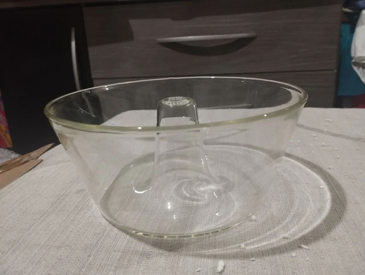 Forma de Vidro para Bolo ou pudim 