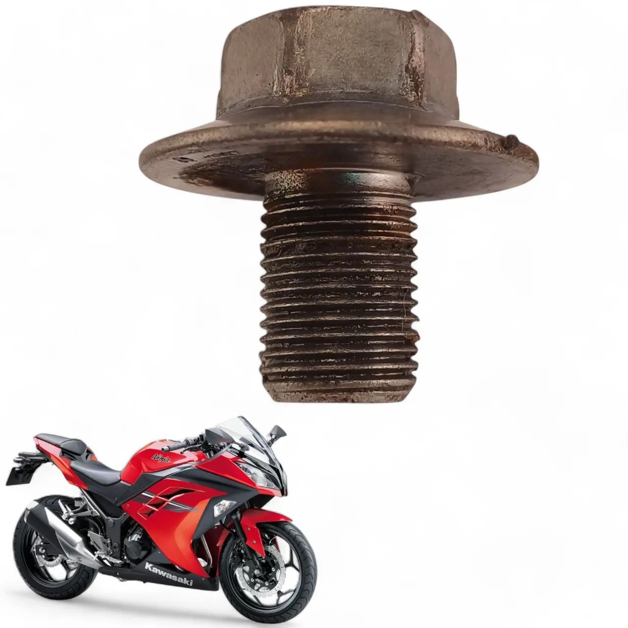 Porca Superior Mesa Kawasaki Ninja 300 2013