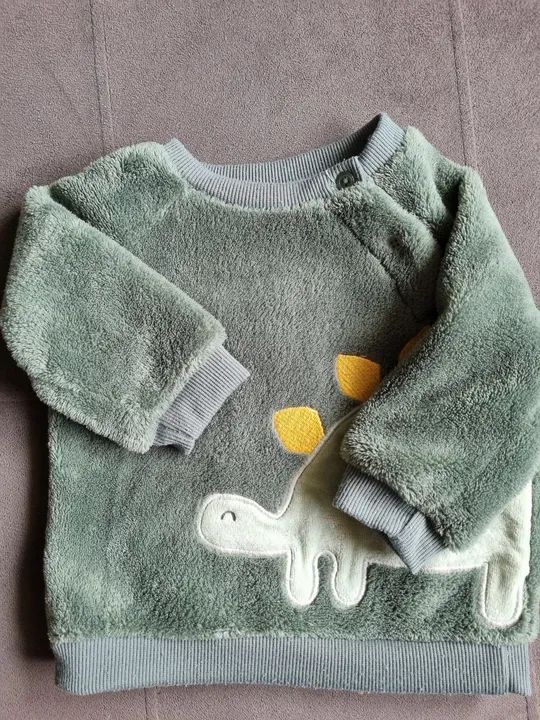 Blusa de frio dinossauro para bebê (6 a 9 meses) - Foto 2