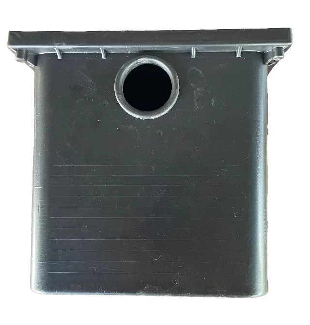 Caixa Acoplada para esgoto gordura cozinha com filtro Tamanho 28x28x24cm - Foto 2