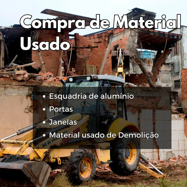 Compra de Portas e Janelas Usadas em Vila Nova Conceição