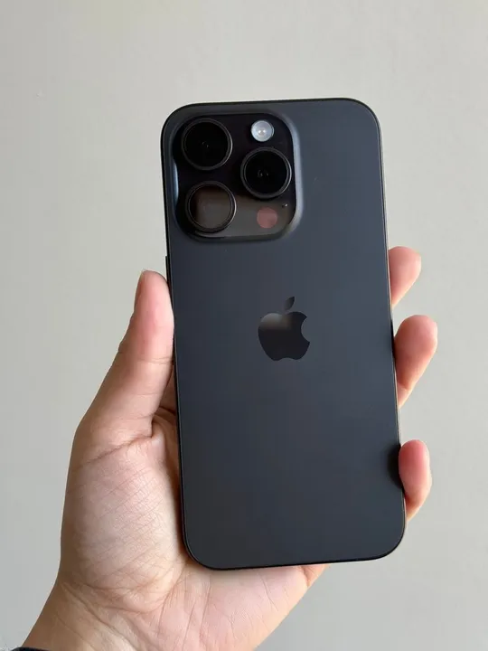iPhone 15 Pro 256GB Preto Titânio Garantia 2025