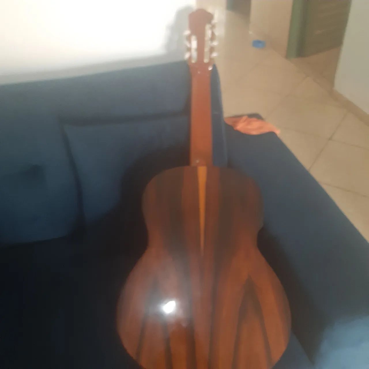 Violão digiorgio7 cordas feito em madeira de lei ,de nailon top sem marcas material  - Foto 2