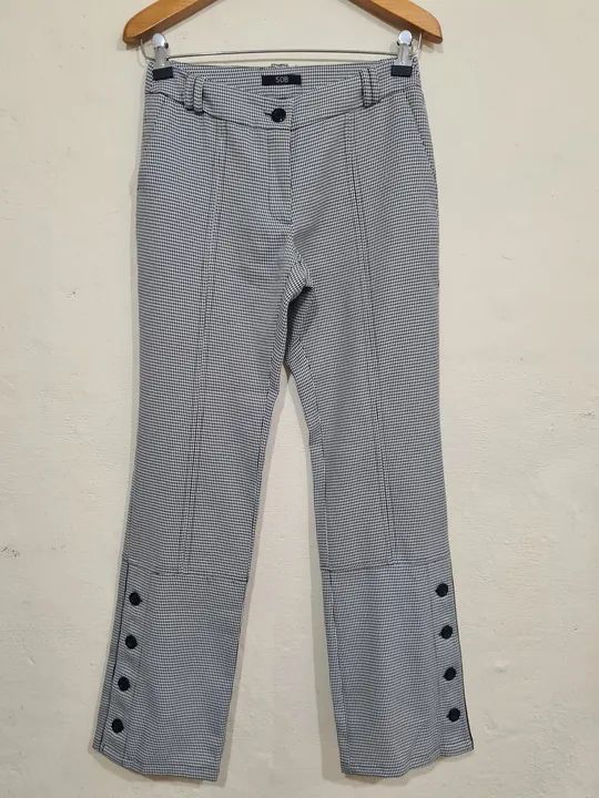 Calça xadrez tam p veste até 38 estado de nova 