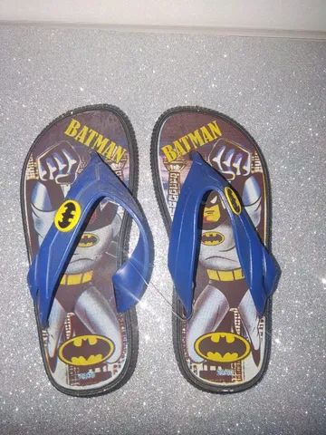 Chinelo Sandalia Imfantil Super Heroes - Batman - Foto 2