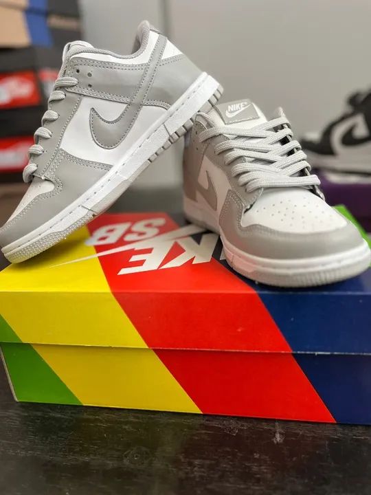 Tênis Nike Dunk Low Gelo - Foto 3