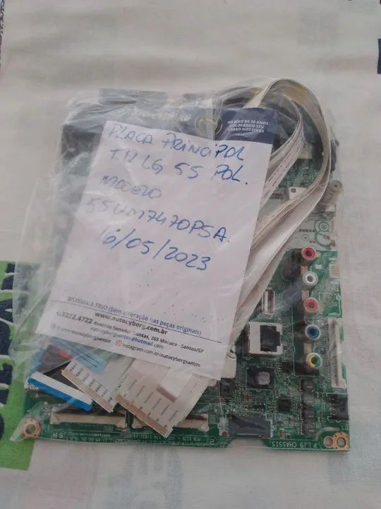 Placa principal tv tv LG 55 polegadas  - Foto 5