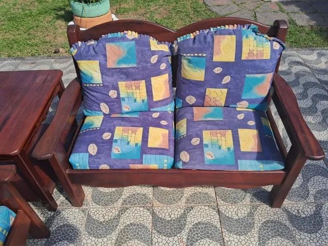Conjunto de sofás + Mesa de canto - Foto 2