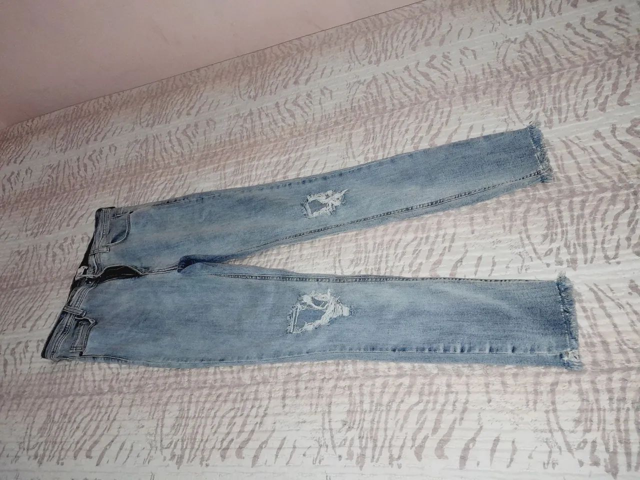 Calça Jeans Azul Claro - Tamanho M - Foto 3
