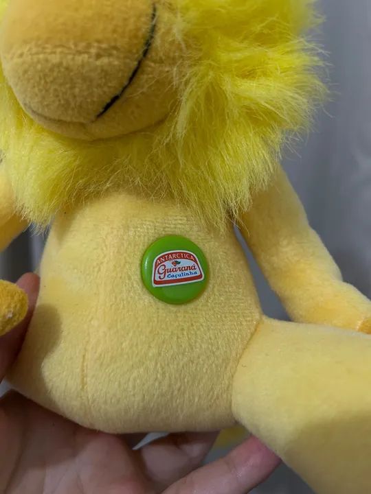 Pelúcia Leão Nestlé, Macaco Guaraná e Urso Coca Cola- Originais  - Foto 2
