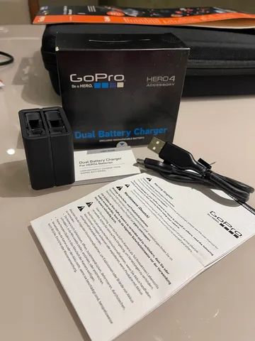 câmera gopro hero 4 silver com display touchscreen - Foto 5