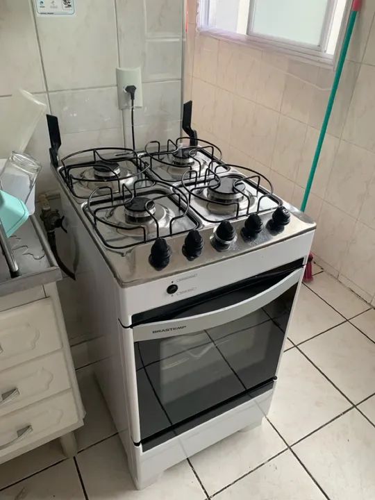 Fogão a Gás 4 Bocas ascendimento automático 